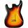 MJT Aged Relic Nitro Stratocaster Body - Sunburst | sunburst, thumbnail 3 of 4