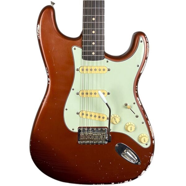 MJT VTS by Mark Jenny Heavy Relic USA Stratocaster 2026 2026 - Burnt orange | relic orange, image 1 of 5