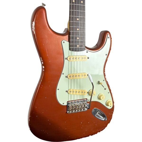 MJT VTS by Mark Jenny Heavy Relic USA Stratocaster 2026 2026 - Burnt orange | relic orange, image 2 of 5