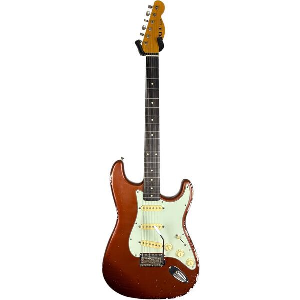 MJT VTS by Mark Jenny Heavy Relic USA Stratocaster 2026 2026 - Burnt orange | relic orange, image 3 of 5