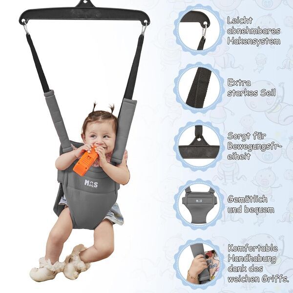 Moas Shop Türhopser Baby | grå 2