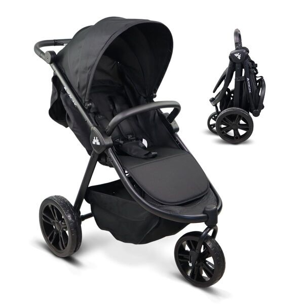Mobiclinic Agnes 3 Rad Kinderwagen | black 1