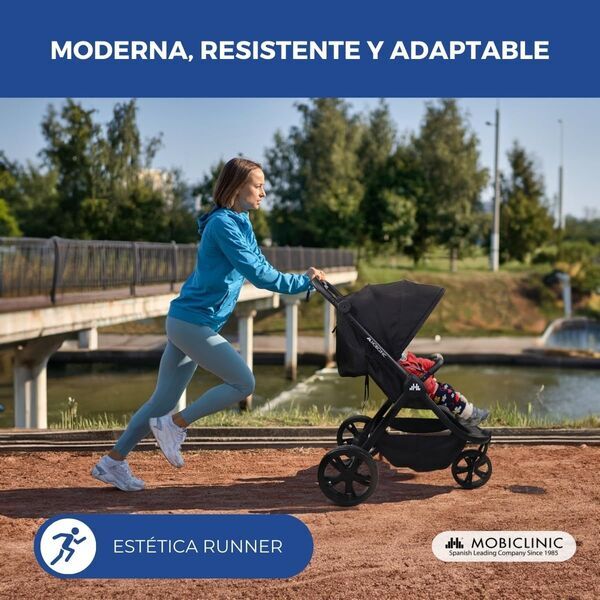 Mobiclinic Agnes Kinderwagen | schwarz 3