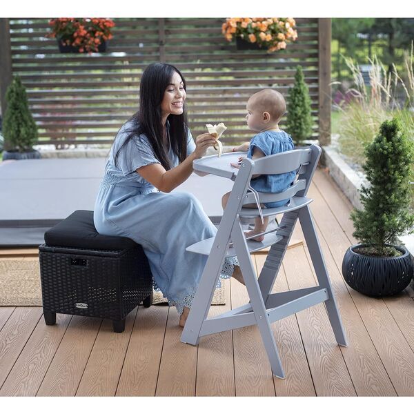 Moby-System Woody Hochstuhl | grey 2