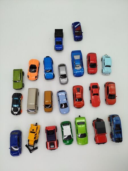 Modellauto 23er Set - Siku, Majorette, Matchbox and Mattel | multicolored 1