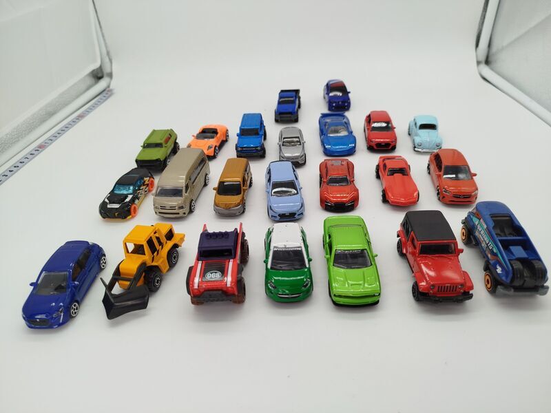 Modellauto 23er Set - Siku, Majorette, Matchbox and Mattel | multicolored 2