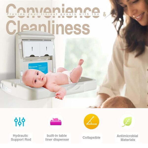 Modunful Horizontale Wickelkommode Mit Schild | grey 2