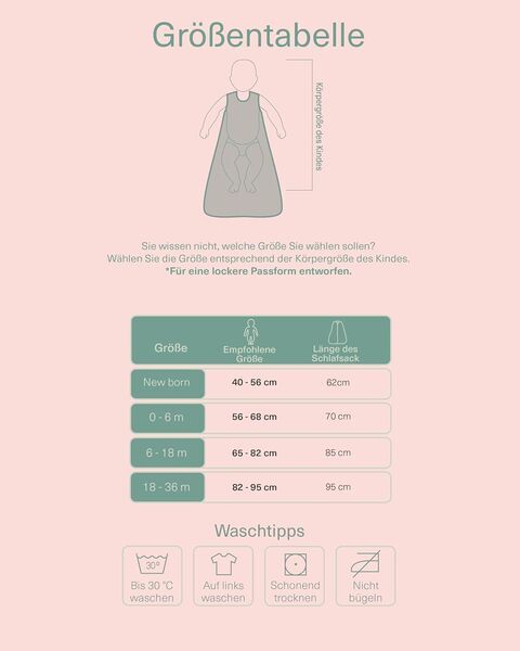 Molis & Co Babyschlafsack Blue Lily | blue 2