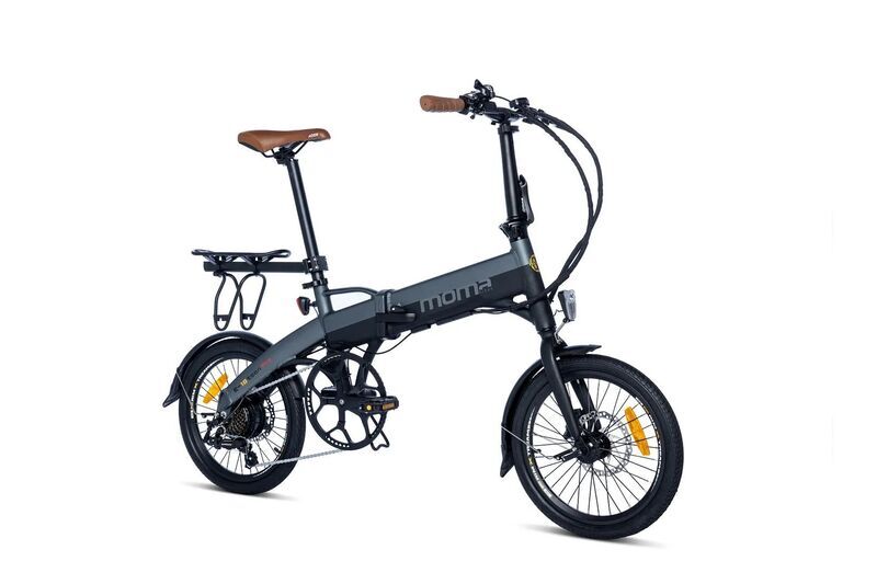 Moma Bikes E-18TEEN Pro | grau/schwarz | 18" | < 500 km 2