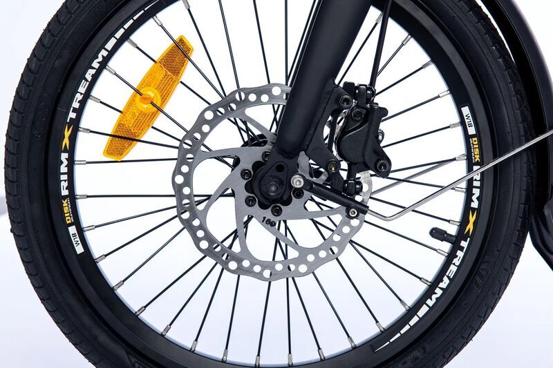 Moma Bikes E-18TEEN Pro | grau/schwarz | 18" | < 500 km 4