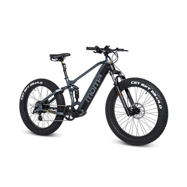 Moma Bikes E-Fat 26 Pro | Diamond | gray/black | 26" | < 500 km 1