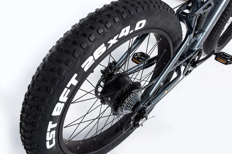 Moma Bikes E-Fat 26 Pro | Diamond | gray/black | 26" | < 500 km 3