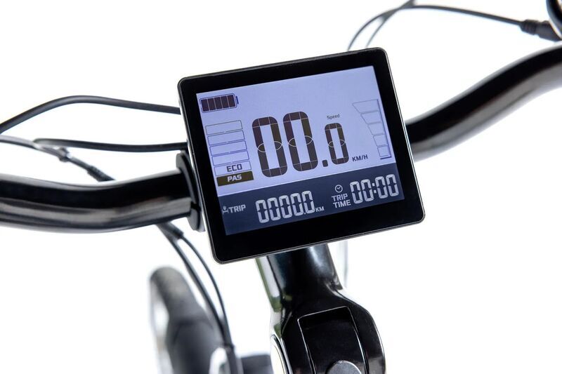 Moma Bikes Ebike 28 Pro Central Motor | Tiefeinsteiger | grau/schwarz | 28" | < 500 km 2