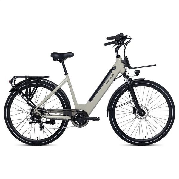 Moma Bikes Urb-e | beige/zwart | 28" | < 500 km 1