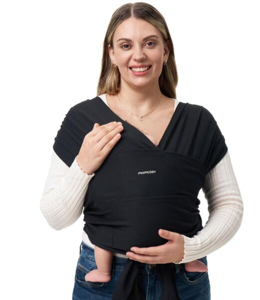 Momcozy ring Sling baby carrier | black, image 1 of 2