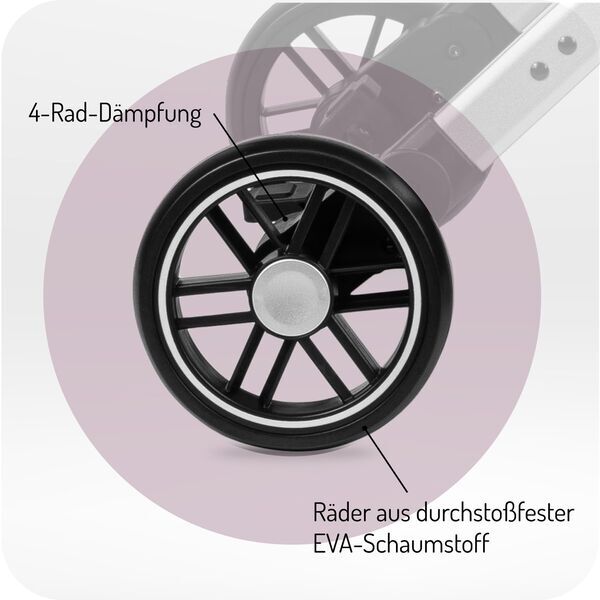 Momi Estelle Kinderwagen | grå 3