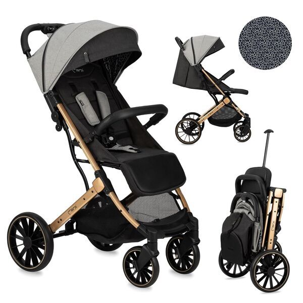 MoMi Estelle Dakar Kinderwagen | gris 1