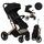 MoMi Estelle Dakar Kinderwagen | black thumbnail 1/3