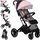 MoMi Estelle Light Plus Kinderwagen | pink thumbnail 1/2