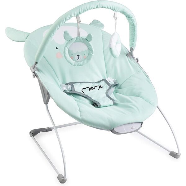 MoMi Glossy Babywippe | Version Englisch | green 1