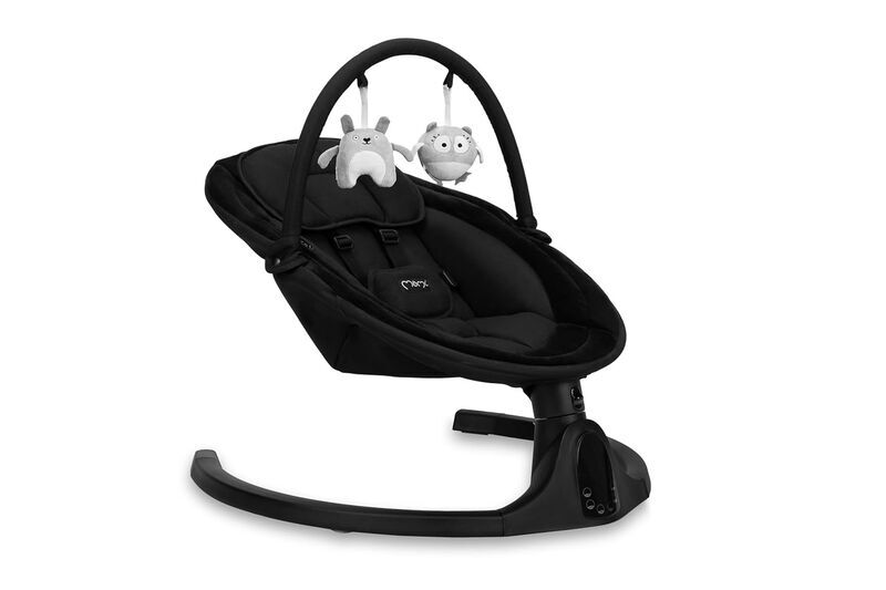 MoMi Kenani Onyx Babywippe | schwarz 1