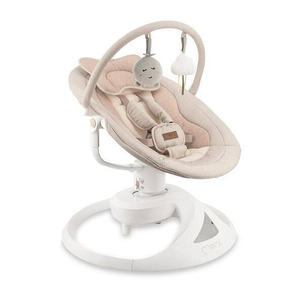 MoMi Pearl Babywippe | beige 1