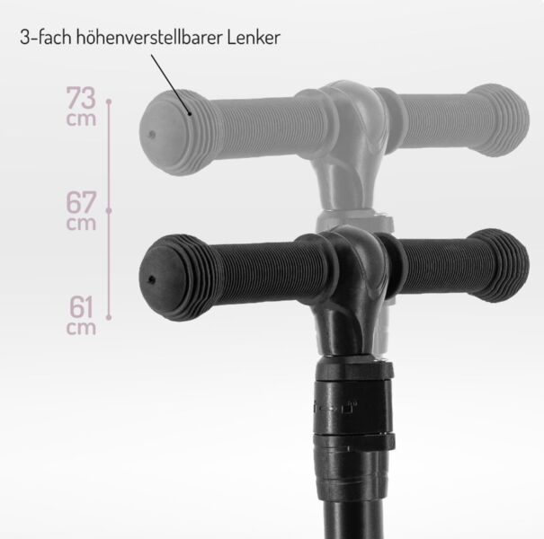 MoMi SAN 2-in-1 Kinderroller | grau, image 2 of 3