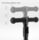 MoMi SAN 2-in-1 Kinderroller | schwarz, thumbnail 2 of 3