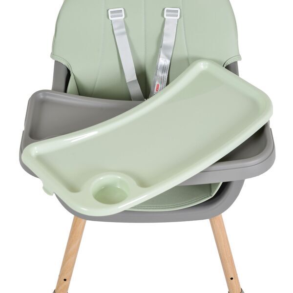 Moni 2-in-1 Biscotti Hochstuhl | green 3