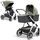 Moon 2-in-1 Kombi-Kinderwagen Relaxx | Special Edition | grün/schwarz thumbnail 2/5