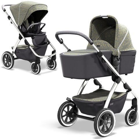 Moon 2-in-1 Kombi-Kinderwagen Relaxx | Special Edition | grün/schwarz 2