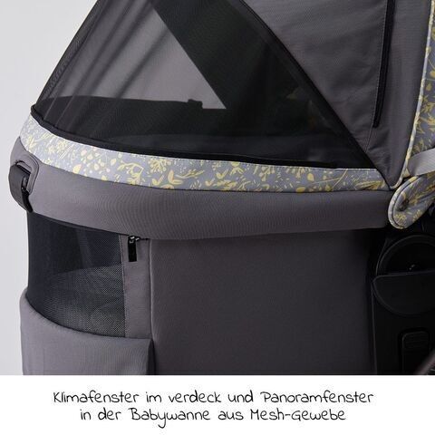 Moon 2-in-1 Kombi-Kinderwagen Relaxx | Special Edition | grün/schwarz 3