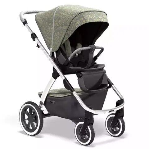 Moon 2-in-1 Kombi-Kinderwagen Relaxx | Special Edition | grün/schwarz 5
