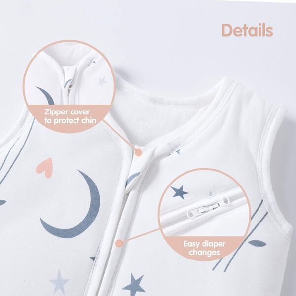 Mosebears Baby Schlafsack Winter | blanc | 12 - 18 Monate 3