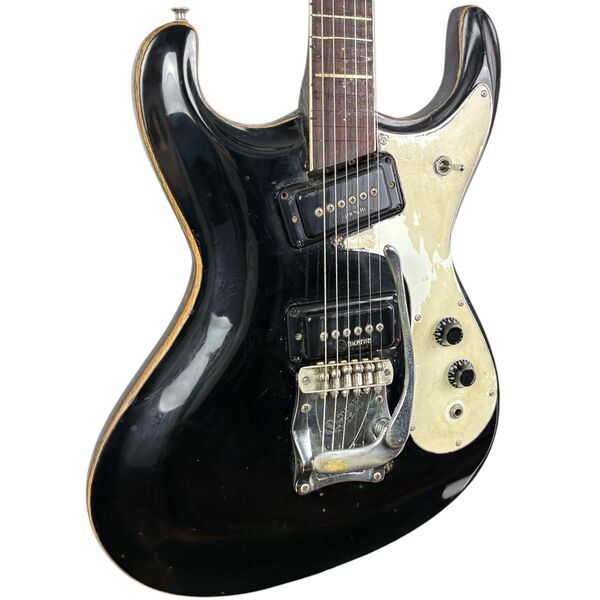 Mosrite The Ventures Model - Black | sort, image 1 of 4