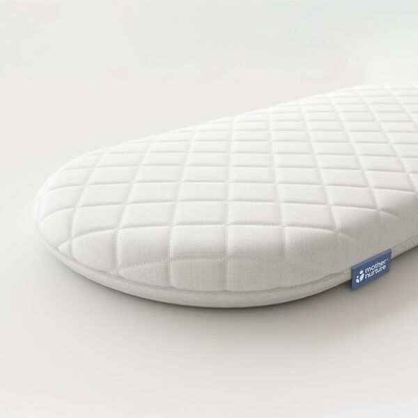 Mother Nurture Babykorb matelas | blanc, image 1 of 3