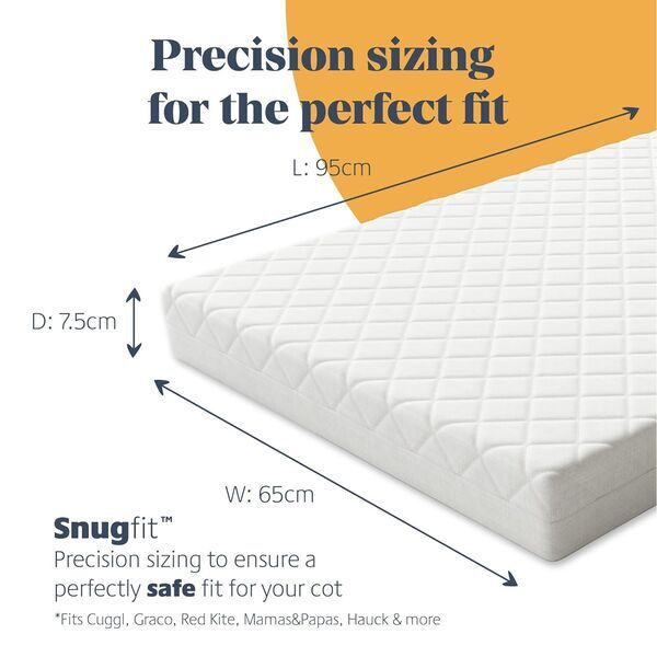Mother Nurture Reisebettmatratze | white 2