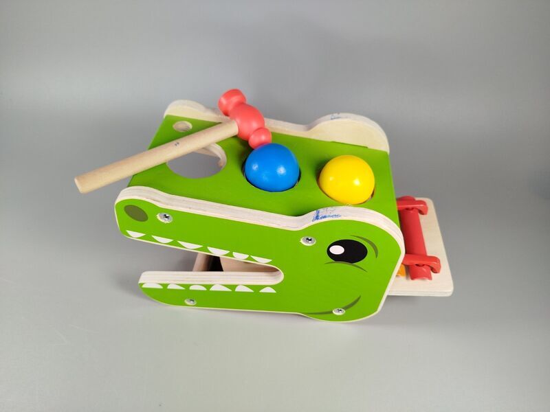 Motorikspielzeug-Set aus Holz | 4-teilig | multicolored 5