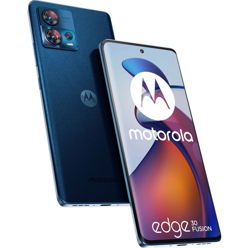 Motorola Edge 30 Fusion | 8 GB | 128 GB | Dual-SIM | Neptunusblauw
