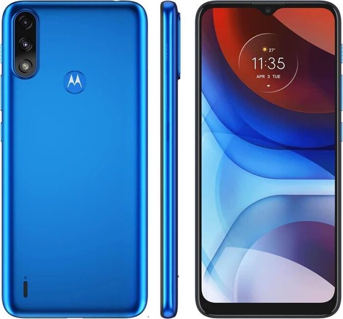 Motorola Moto E7 Power 64 GB Tahiti Blue