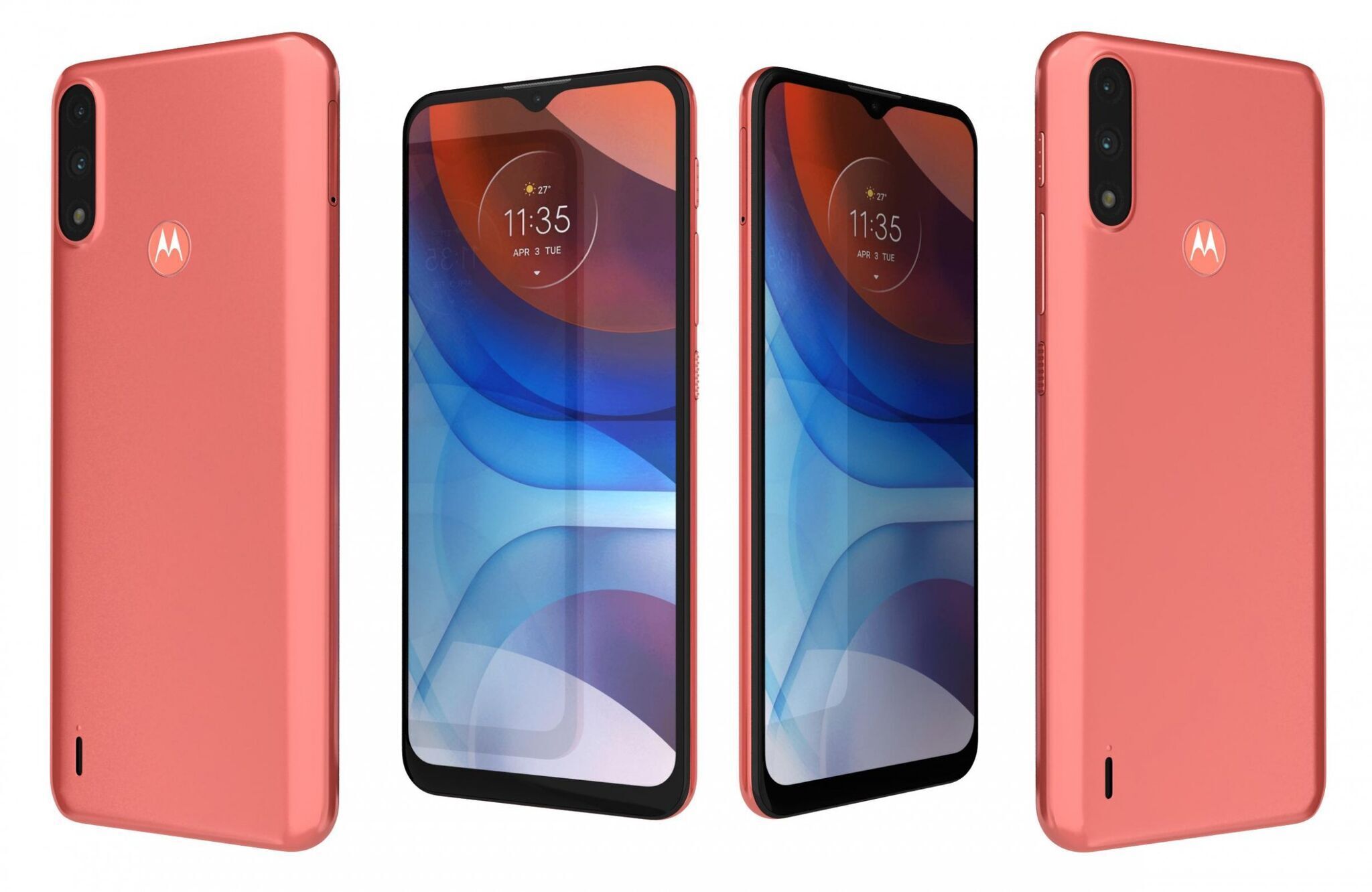 Motorola Moto E7i Power 32 GB Coral Red