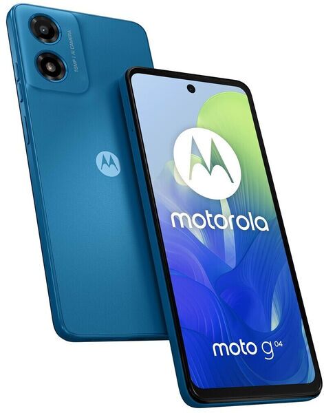 Motorola Moto G04 | 4 GB | 64 GB | Dual-SIM | Bleu Satiné, image 1 of 4