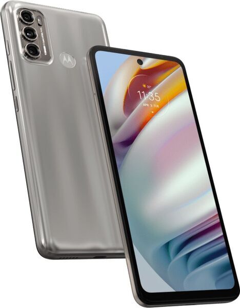 Motorola Moto G60 | 6 GB | 128 GB | Dual-SIM | sølv 1