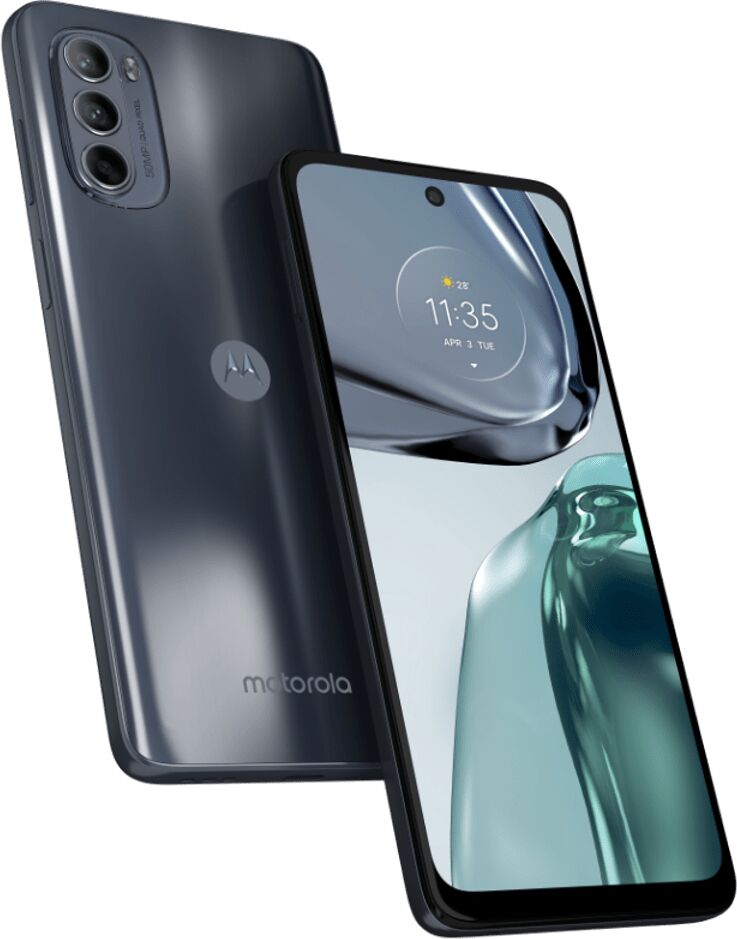 Motorola Moto G62 5G | 4 GB | 128 GB | Dual-SIM | Middernachtgrijs