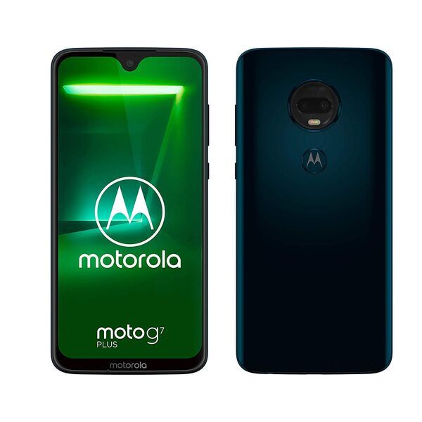 Motorola Moto G7 Plus | 64 GB | Dual-SIM | blå