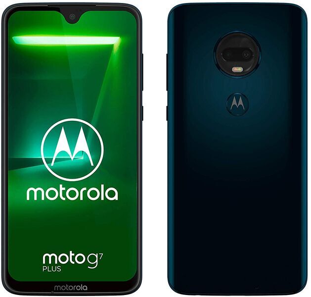Motorola Moto G7 Plus | 64 GB | Dual-SIM | blau