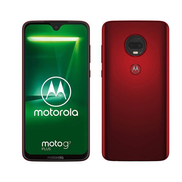 Motorola Moto G7 Plus | 64 GB | Dual-SIM | rød