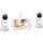 Motorola Nursery VM35-2 / Ease 35-2 Babyphone mit 2 Kameras | white thumbnail 2/3
