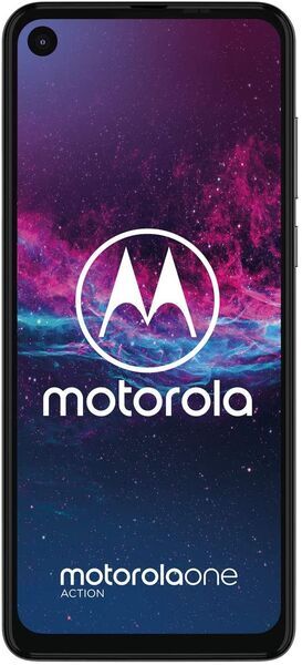 Motorola One Action | 128 GB | Dual-SIM | blanc