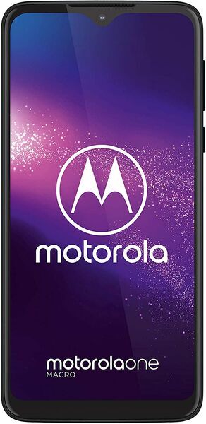Motorola One Macro | 64 GB | bleu